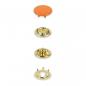 Preview: Prym 'Jersey' Druckknöpfe Orange 390776